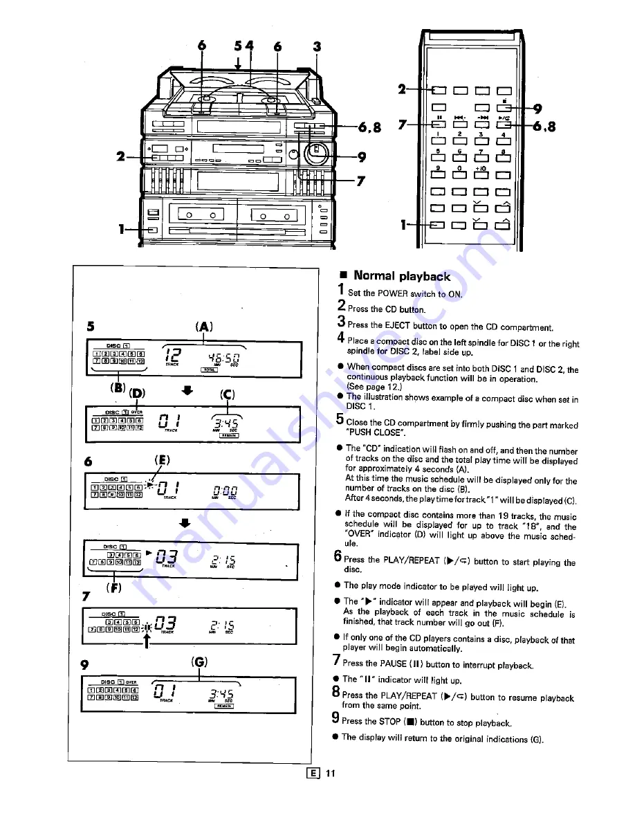 Sharp CD-X99H Скачать руководство пользователя страница 132