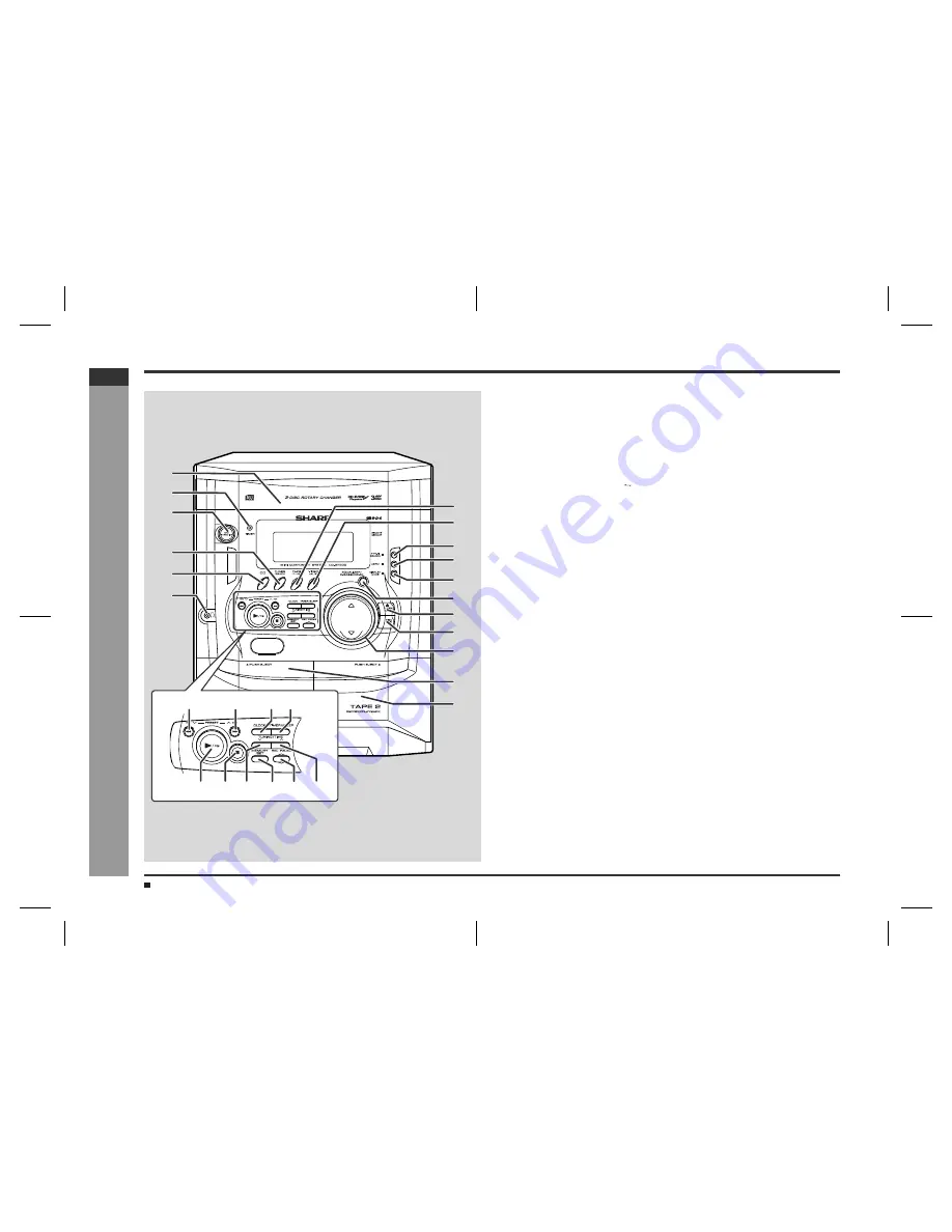 Sharp CD-XP300H Operation Manual Download Page 38