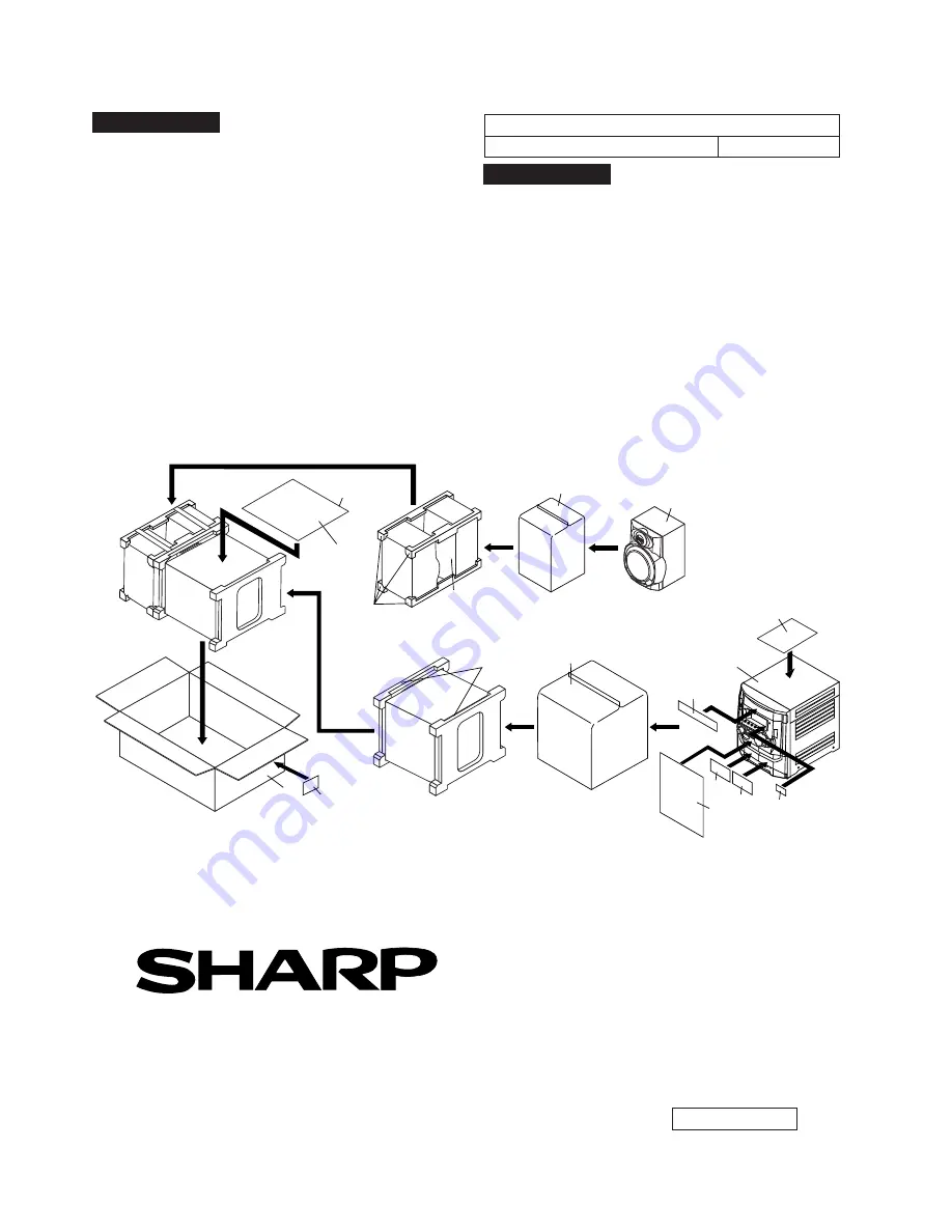 Sharp CD-XP300H Скачать руководство пользователя страница 43