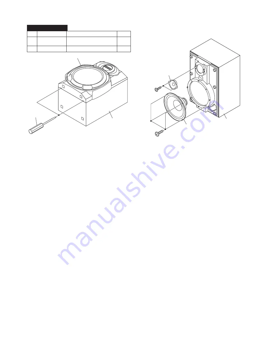 Sharp CD-XP305V Service Manual Download Page 8