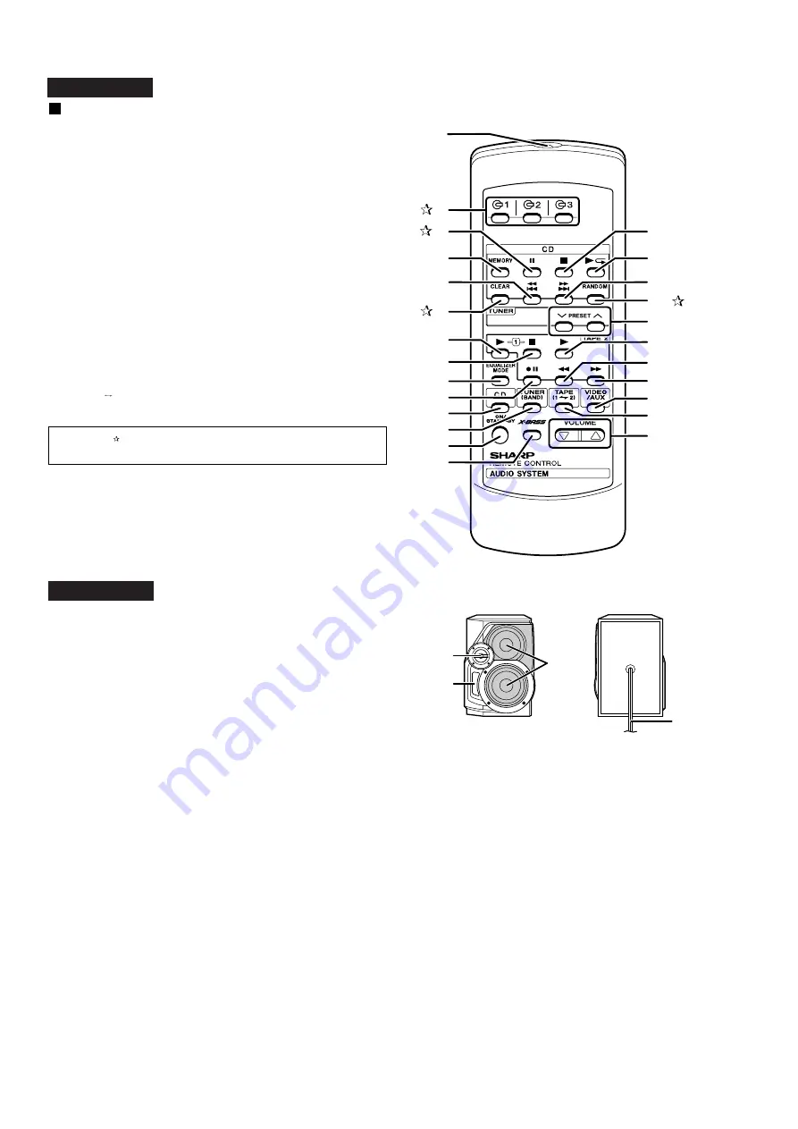 Sharp CD-XP500H Service Manual Download Page 4