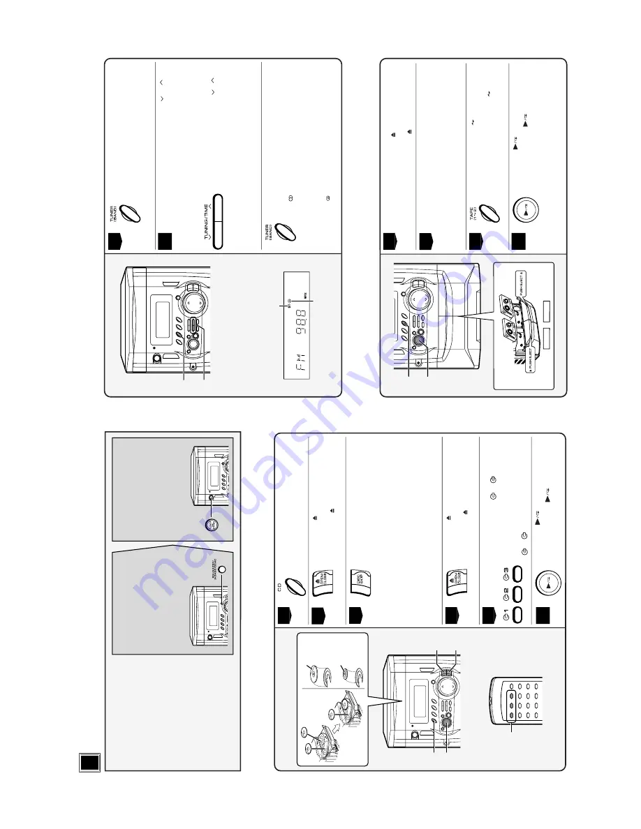 Sharp CD-XP700 Service Manual Download Page 9