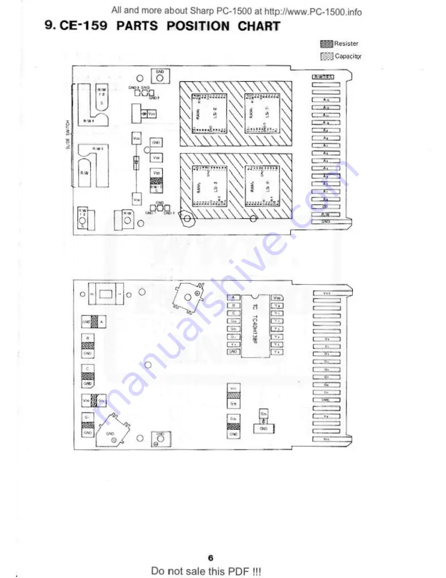 Sharp CE-159 Скачать руководство пользователя страница 8