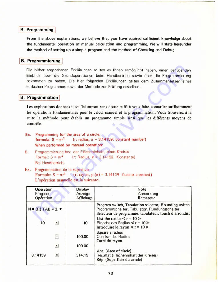 Sharp COMPET CS-363 Series Instruction Manual Download Page 78