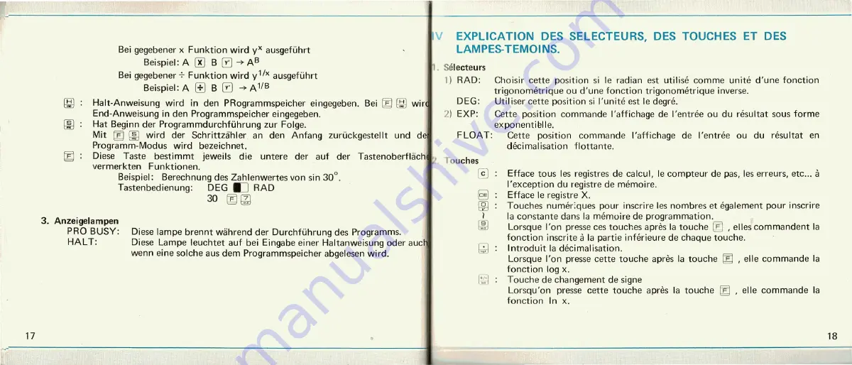 Sharp COMPET PC-1001 Instruction Manual Download Page 11