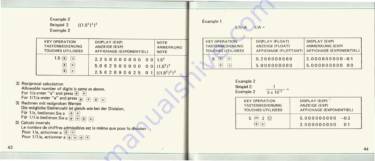 Sharp COMPET PC-1001 Instruction Manual Download Page 24