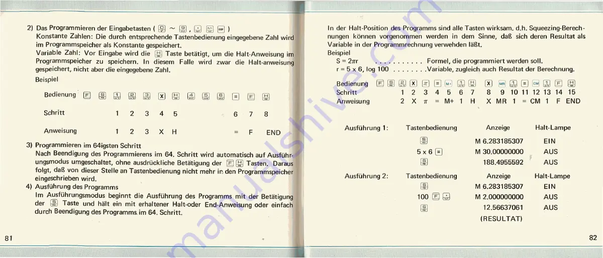 Sharp COMPET PC-1001 Instruction Manual Download Page 43