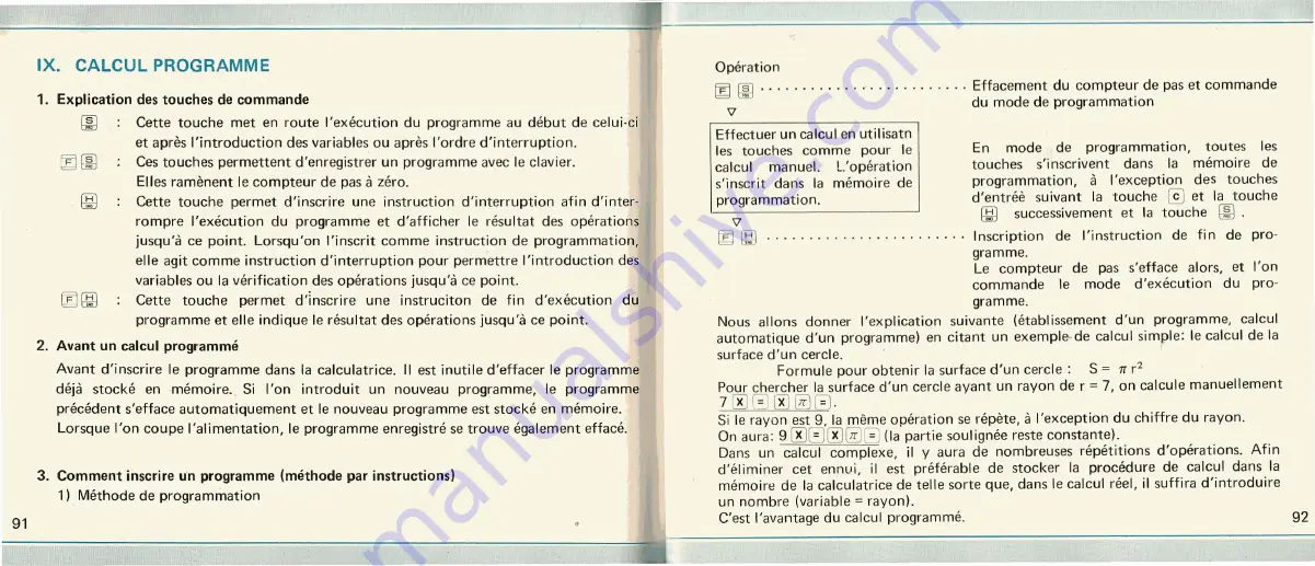 Sharp COMPET PC-1001 Instruction Manual Download Page 48