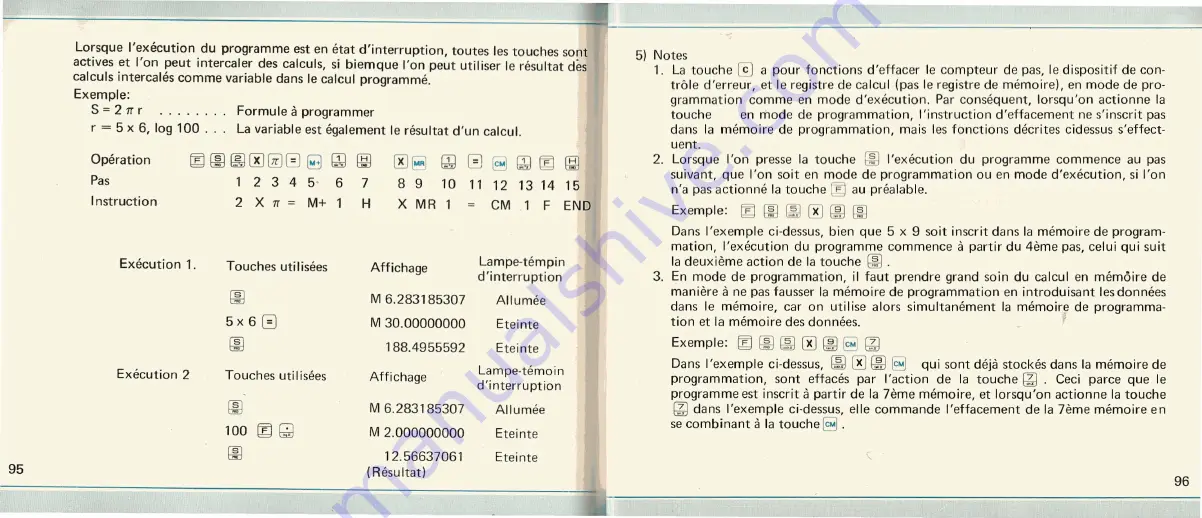 Sharp COMPET PC-1001 Instruction Manual Download Page 50