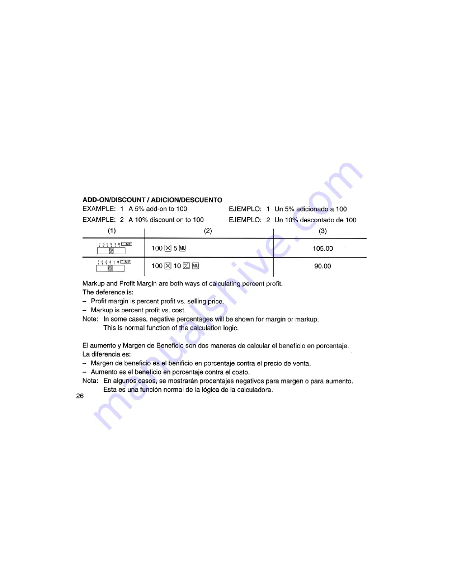 Sharp COMPET QS-2122H Operation Manual Download Page 28