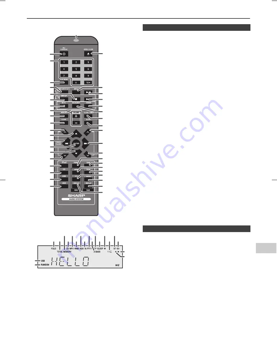 Sharp CP-DAB10NH Operation Manual Download Page 12