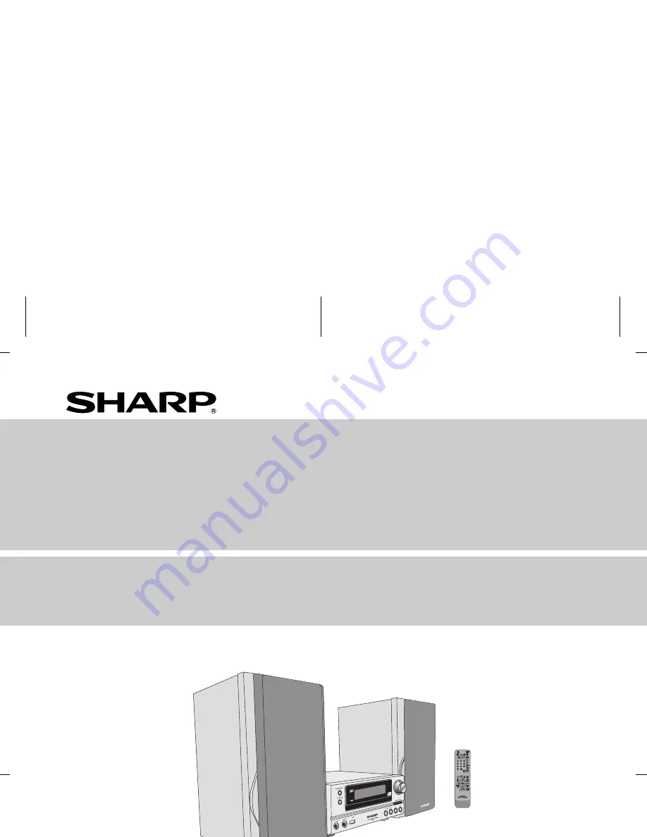 Sharp CP-HF100H Скачать руководство пользователя страница 1