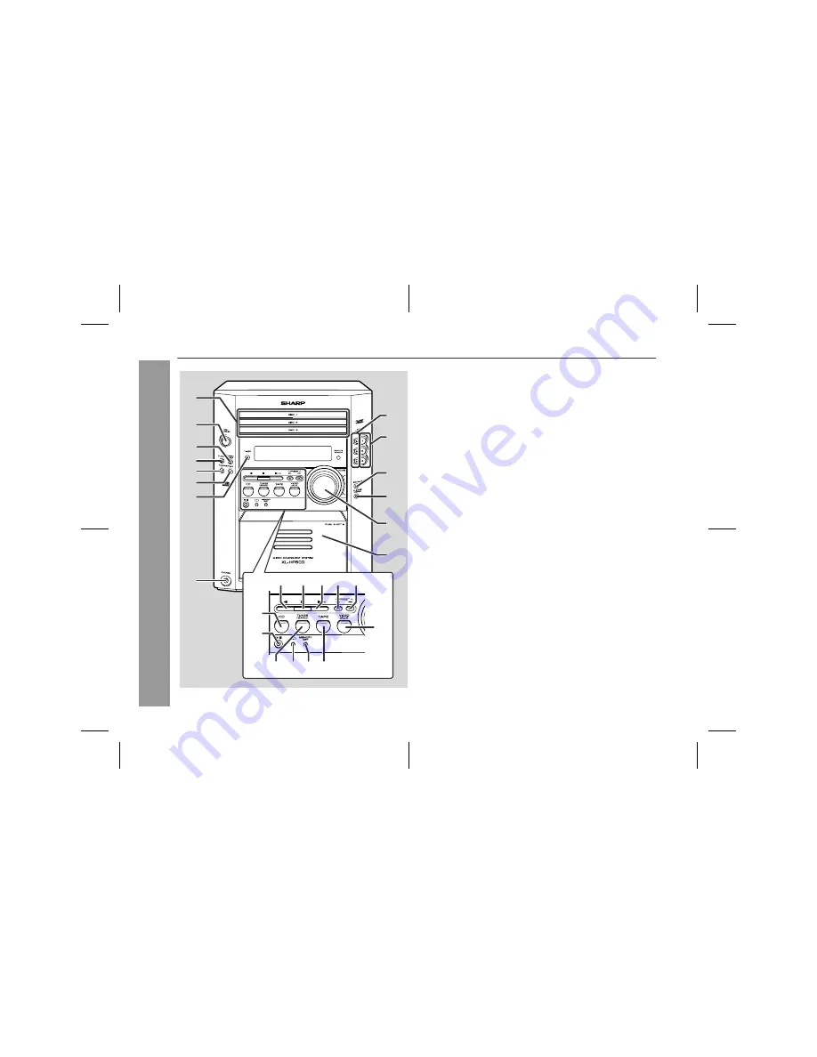 Sharp CP-HP600E Operation Manual Download Page 6