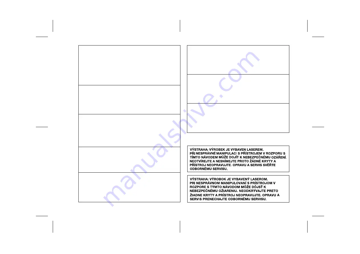 Sharp CP-MP100H Operation Manual Download Page 6