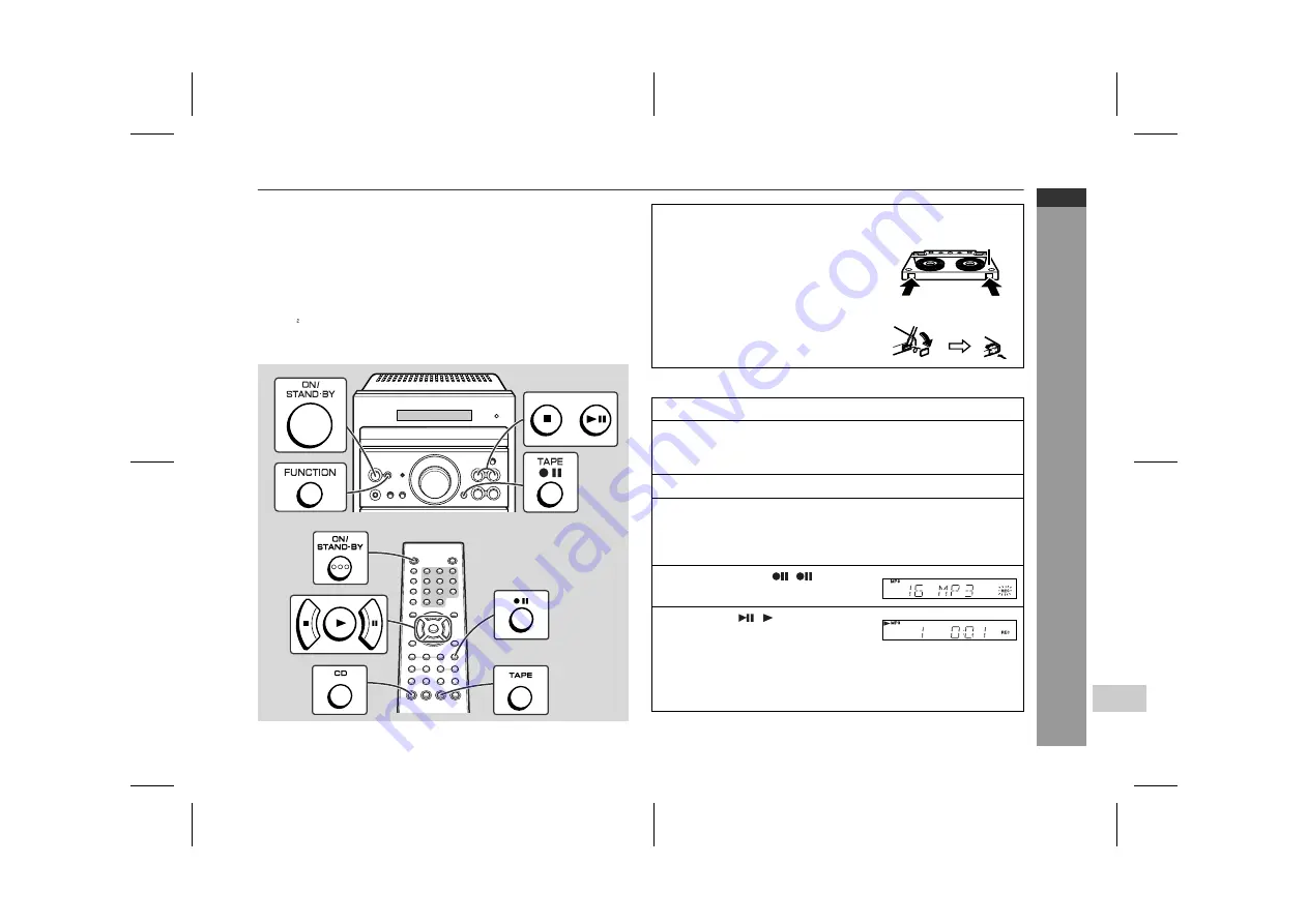 Sharp CP-MP100H Operation Manual Download Page 25