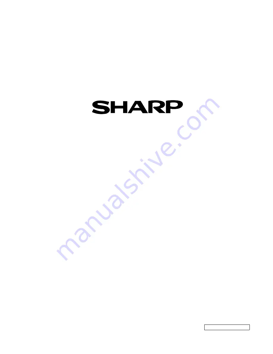 Sharp CP-MP130 Service Manual Download Page 88