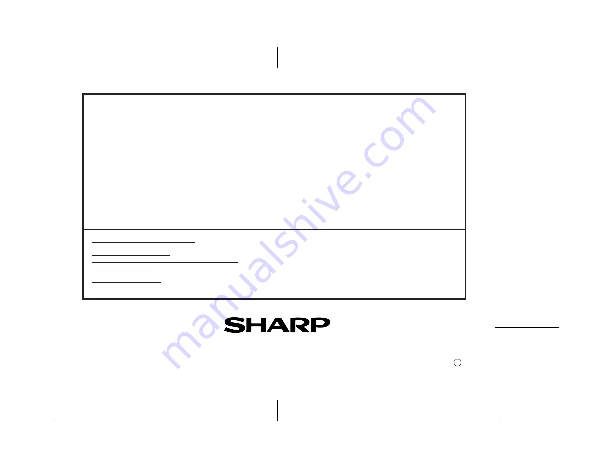 Sharp CP-MP131 Operation Manual Download Page 42