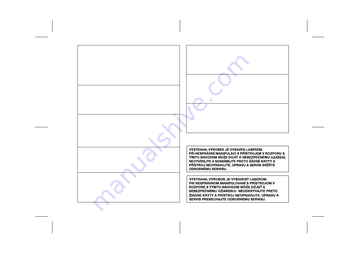 Sharp CP-UH240H Operation Manual Download Page 6