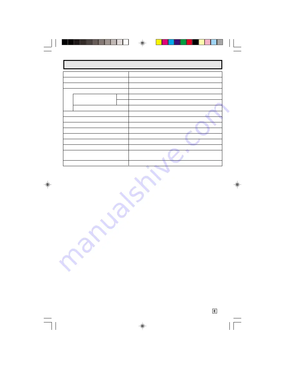 Sharp CR20S10 Operation Manual Download Page 29