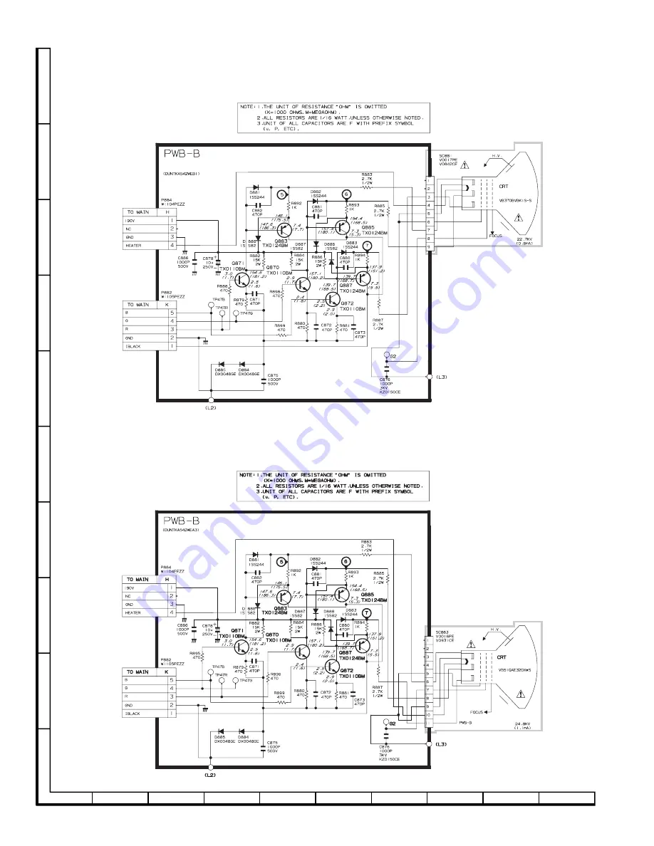 Sharp CX34L3 Service Manual Download Page 32