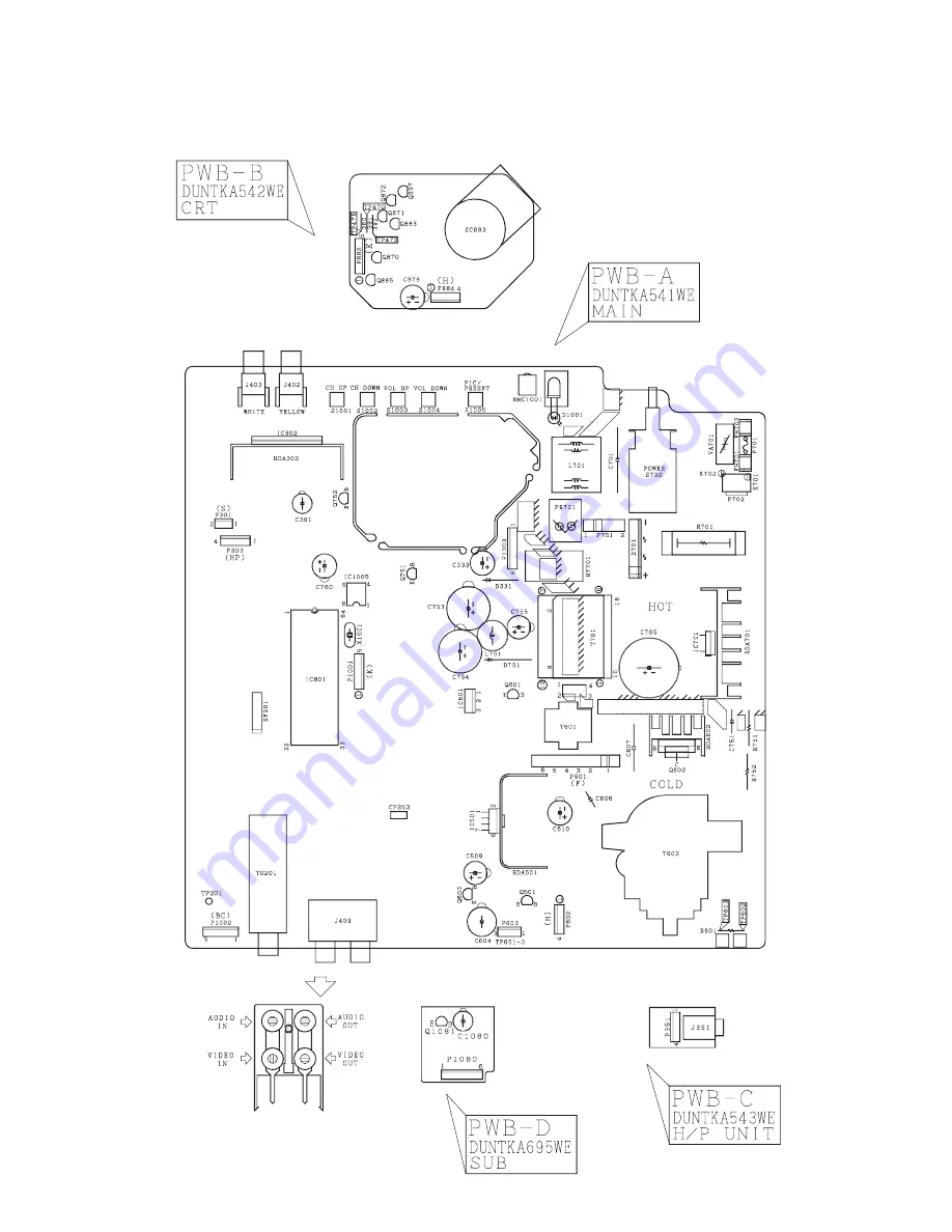 Sharp CX51N3 Service Manual Download Page 20