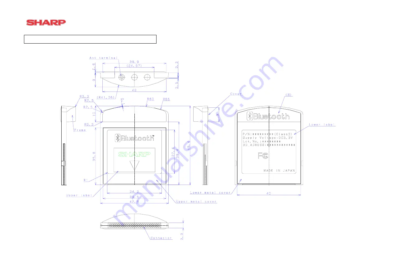 Sharp DC2C1BZ001 User Manual Download Page 7