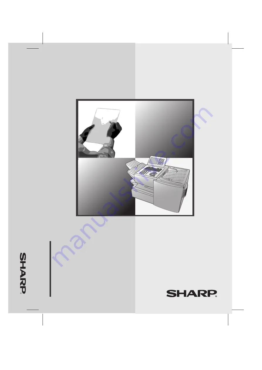 Sharp DC500 - B/W Laser - All-in-One Networking Manual Download Page 1