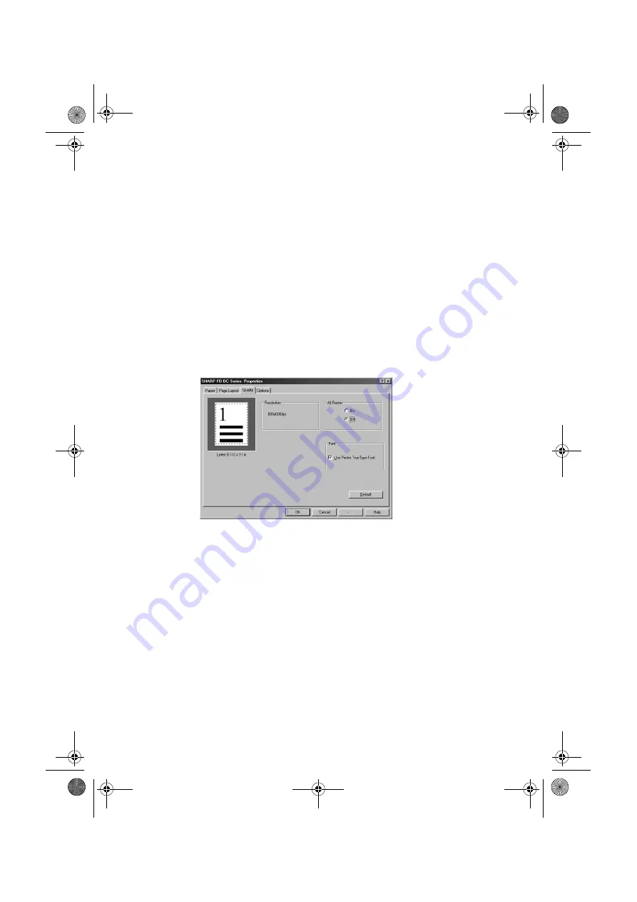 Sharp DC500 - B/W Laser - All-in-One Networking Manual Download Page 148