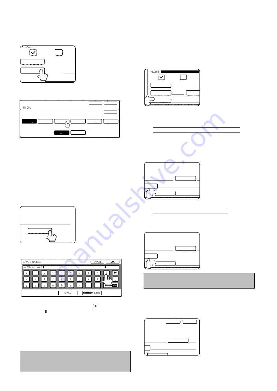 Sharp DM-3551 Operation Manual Download Page 58