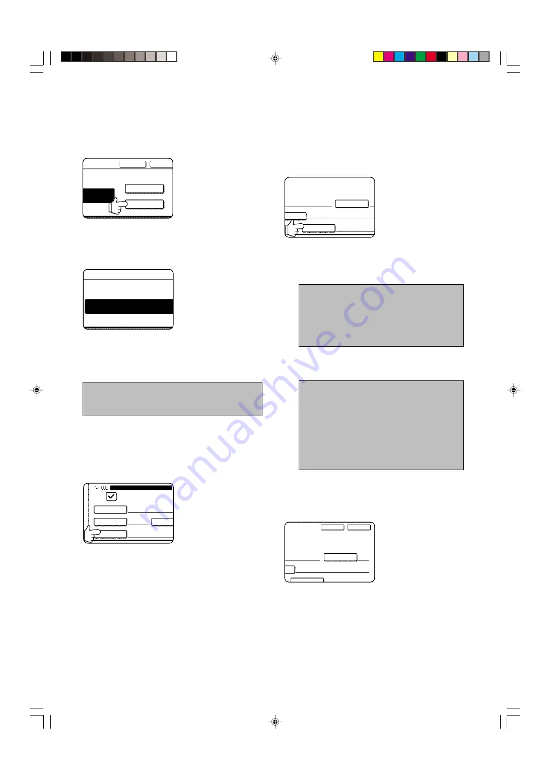 Sharp DM-3551 Operation Manual Download Page 130