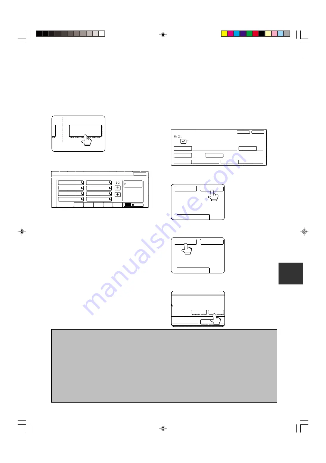 Sharp DM-3551 Operation Manual Download Page 131