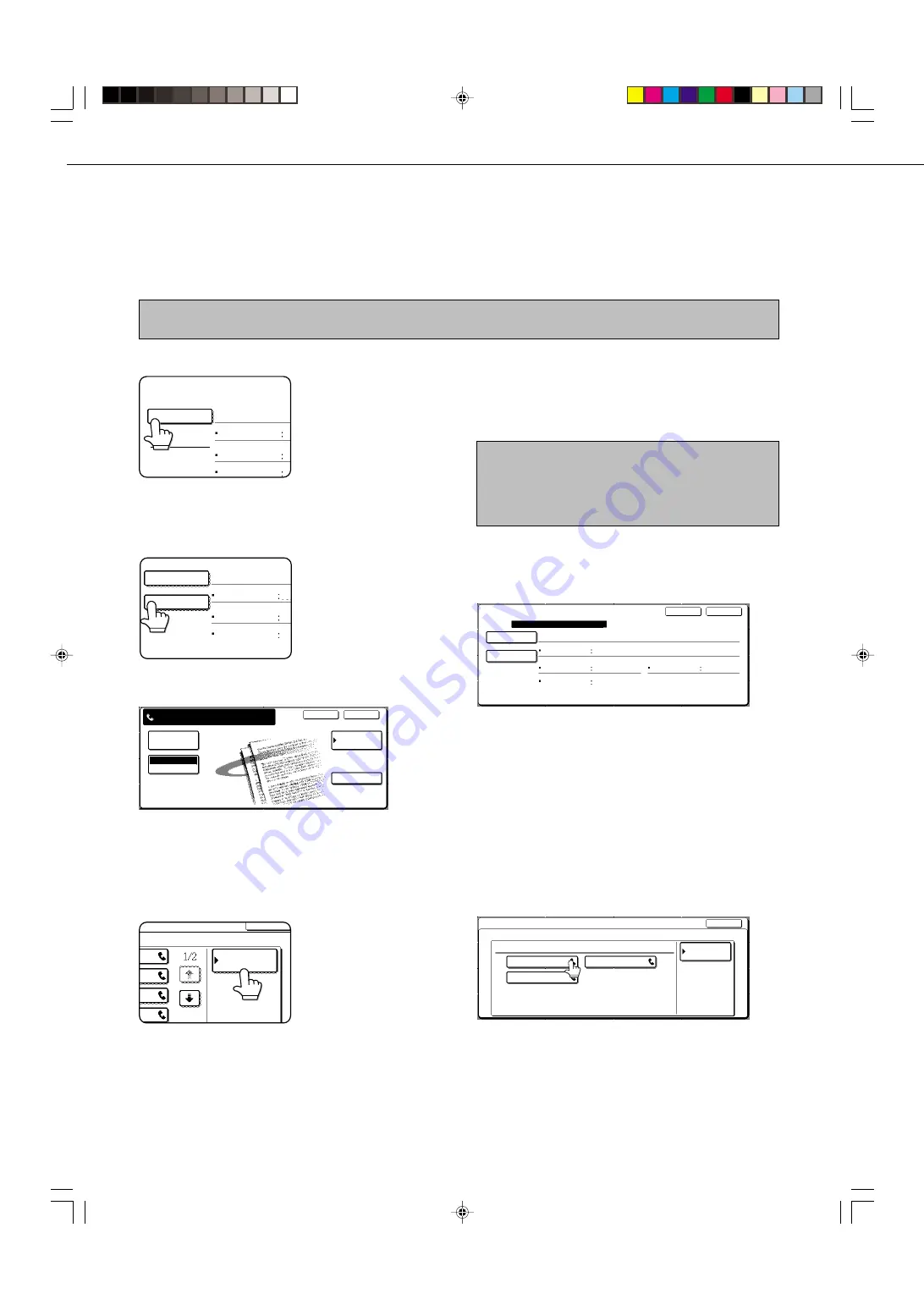 Sharp DM-3551 Operation Manual Download Page 134