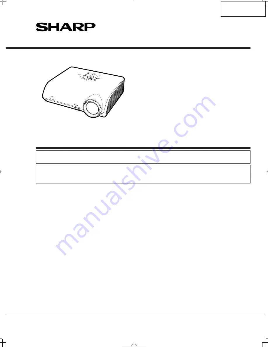 Sharp DT-400 Service Manual Download Page 1