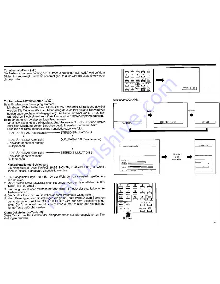 Sharp DV-25071S Operation Manual Download Page 26