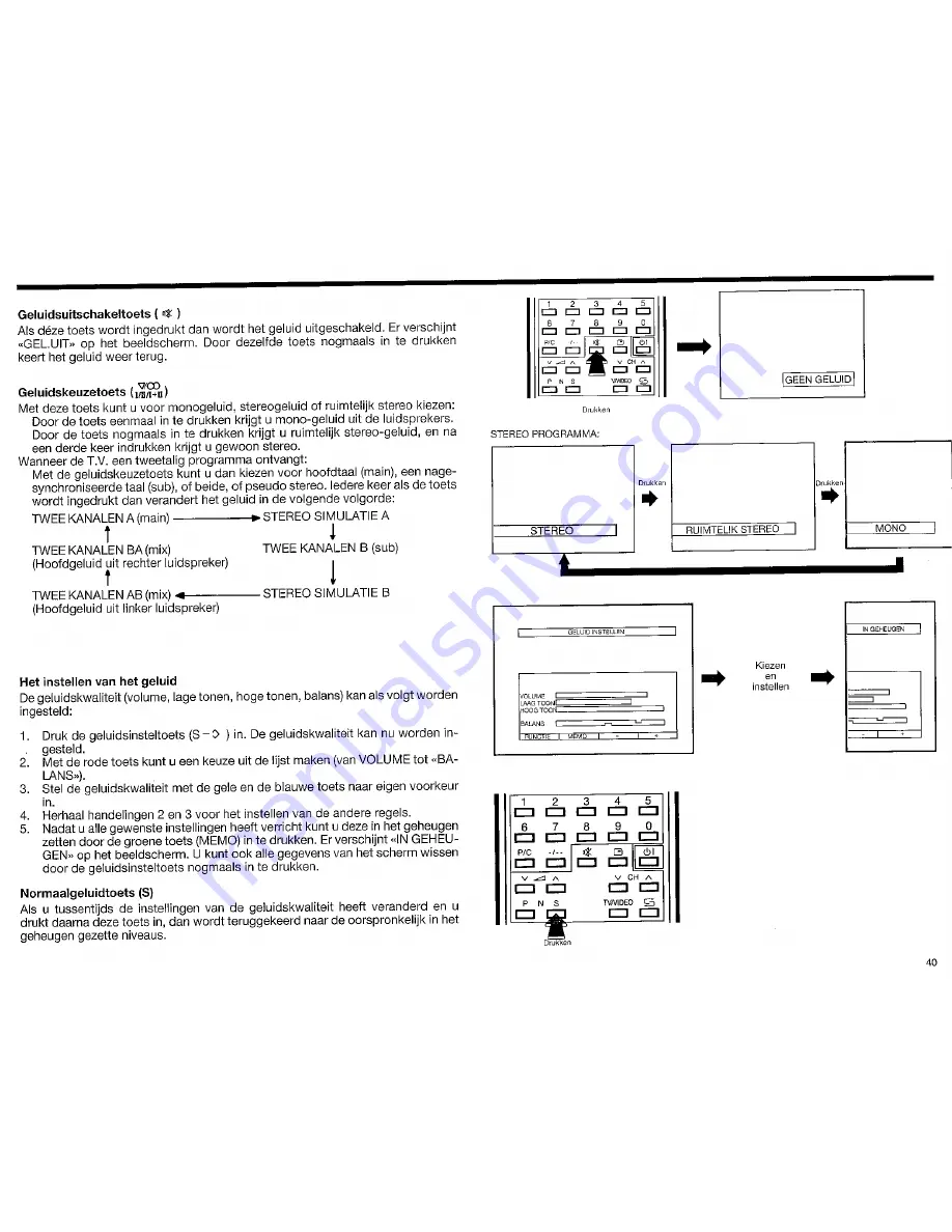 Sharp DV-25071S Operation Manual Download Page 40