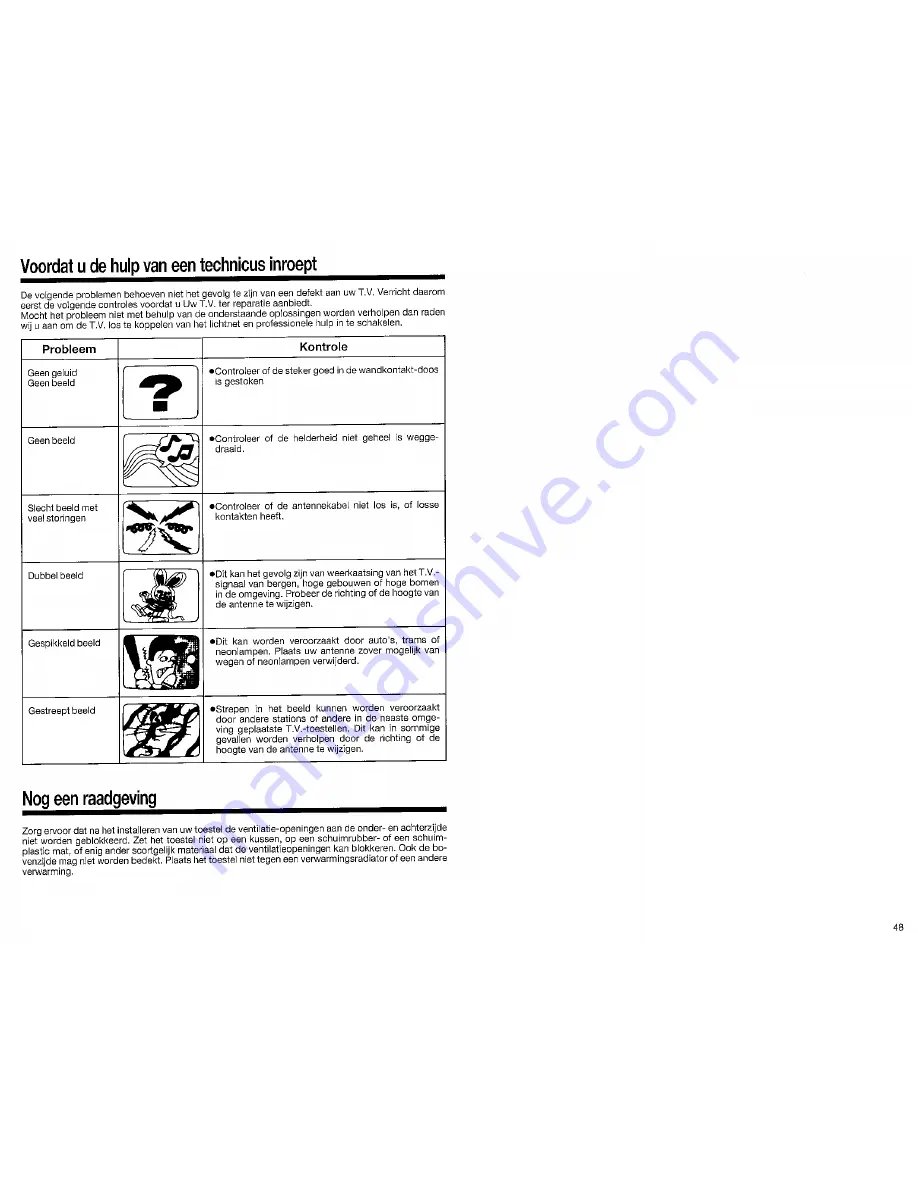 Sharp DV-25071S Operation Manual Download Page 48