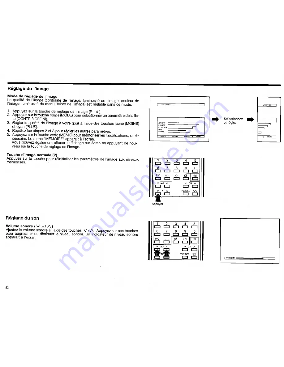 Sharp DV-25071S Operation Manual Download Page 53