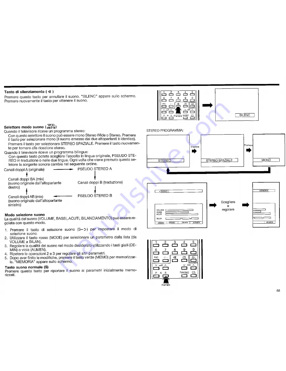 Sharp DV-25071S Operation Manual Download Page 68