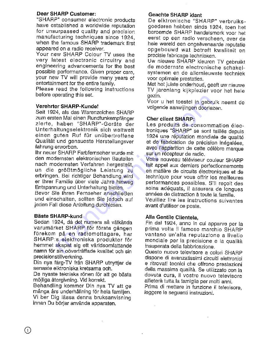 Sharp DV-3751S Operation Manual Download Page 2