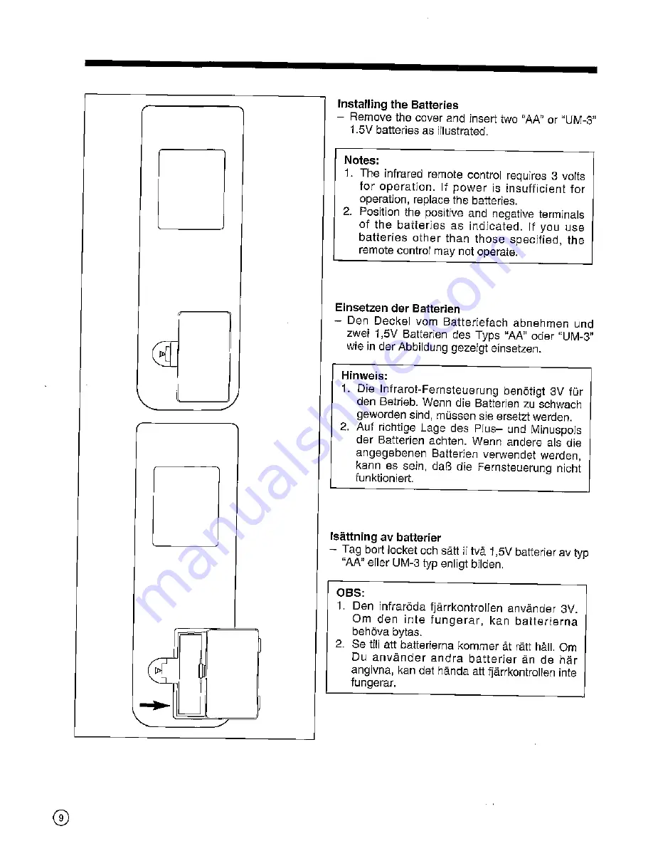 Sharp DV-3751S Operation Manual Download Page 10