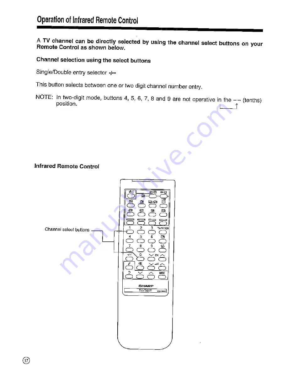 Sharp DV-3751S Operation Manual Download Page 18