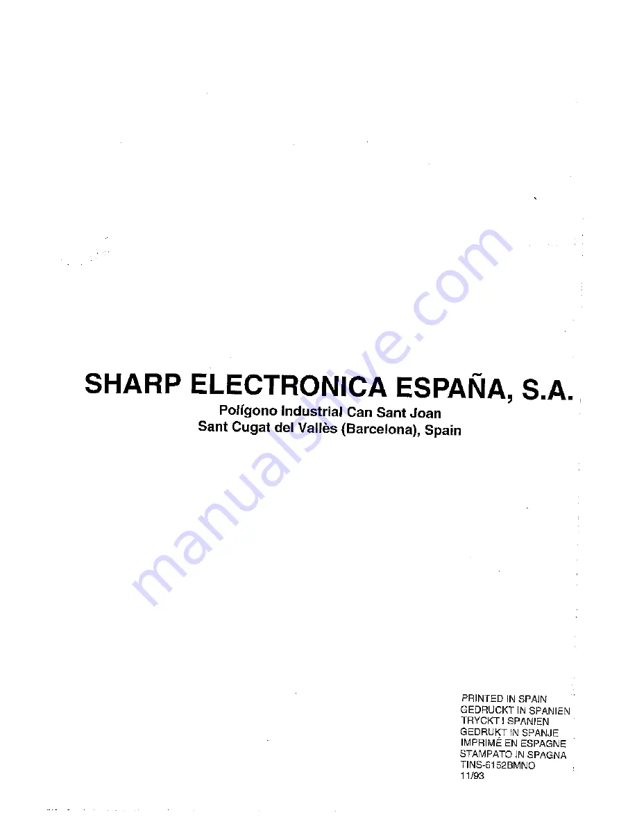 Sharp DV-3751S Operation Manual Download Page 28