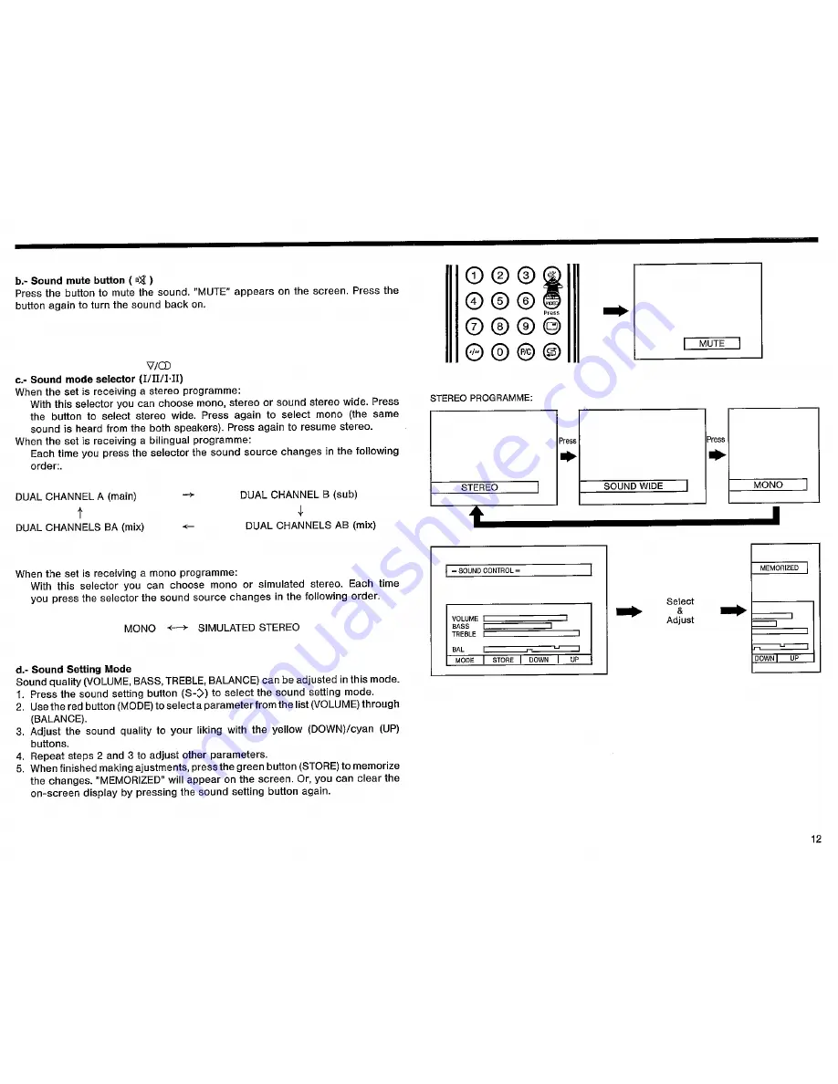 Sharp DV-5432S Operation Manual Download Page 13