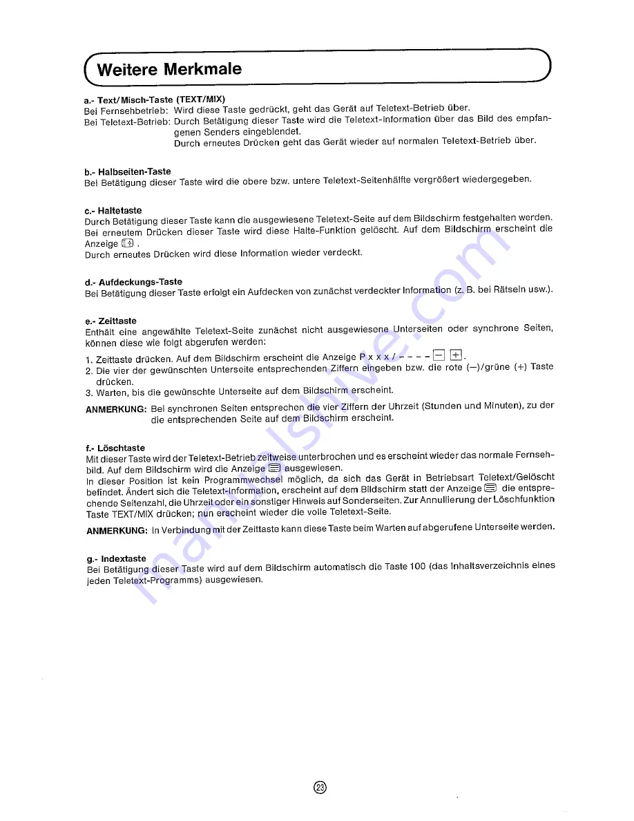 Sharp DV-5460S Operation Manual Download Page 25