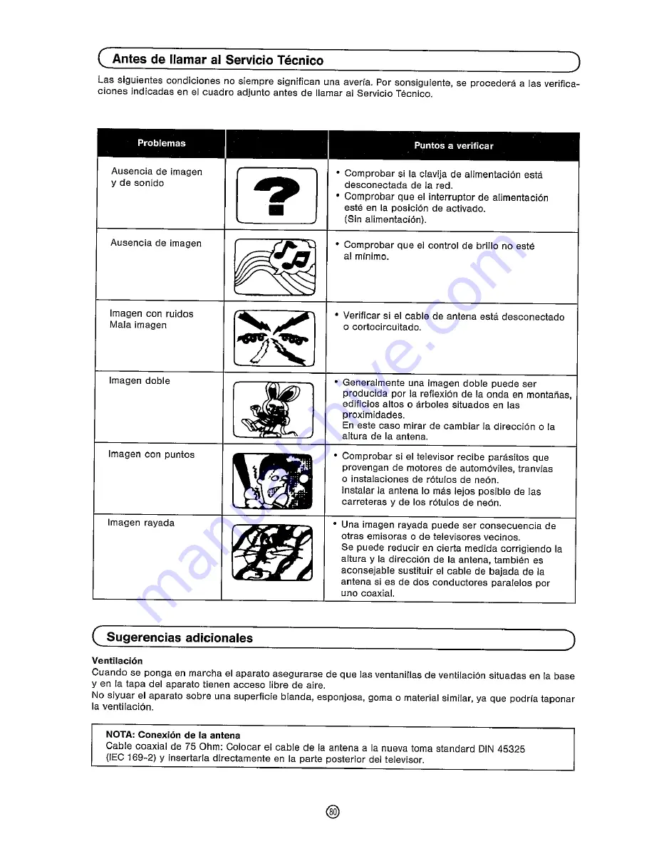 Sharp DV-5460S Operation Manual Download Page 82