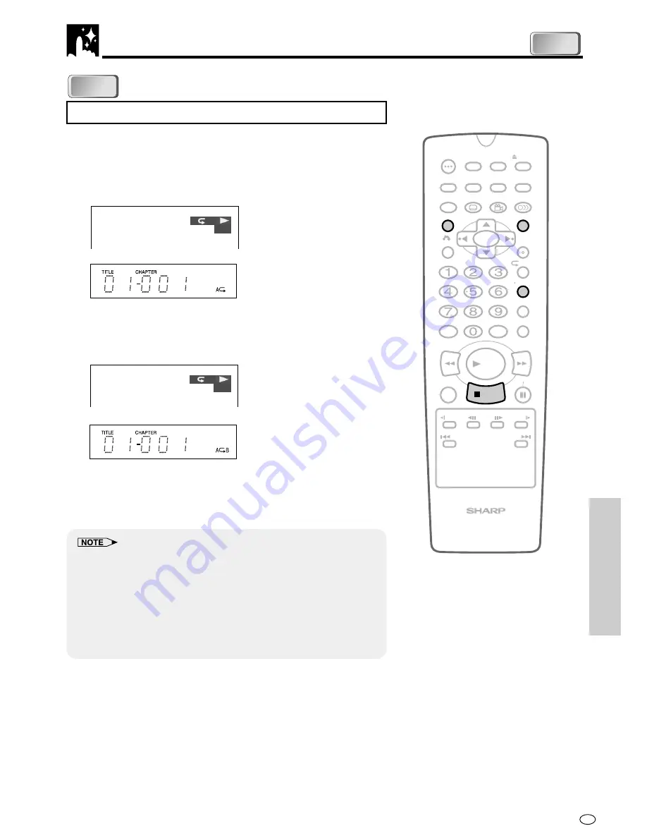 Sharp DV-620S Operation Manual Download Page 57