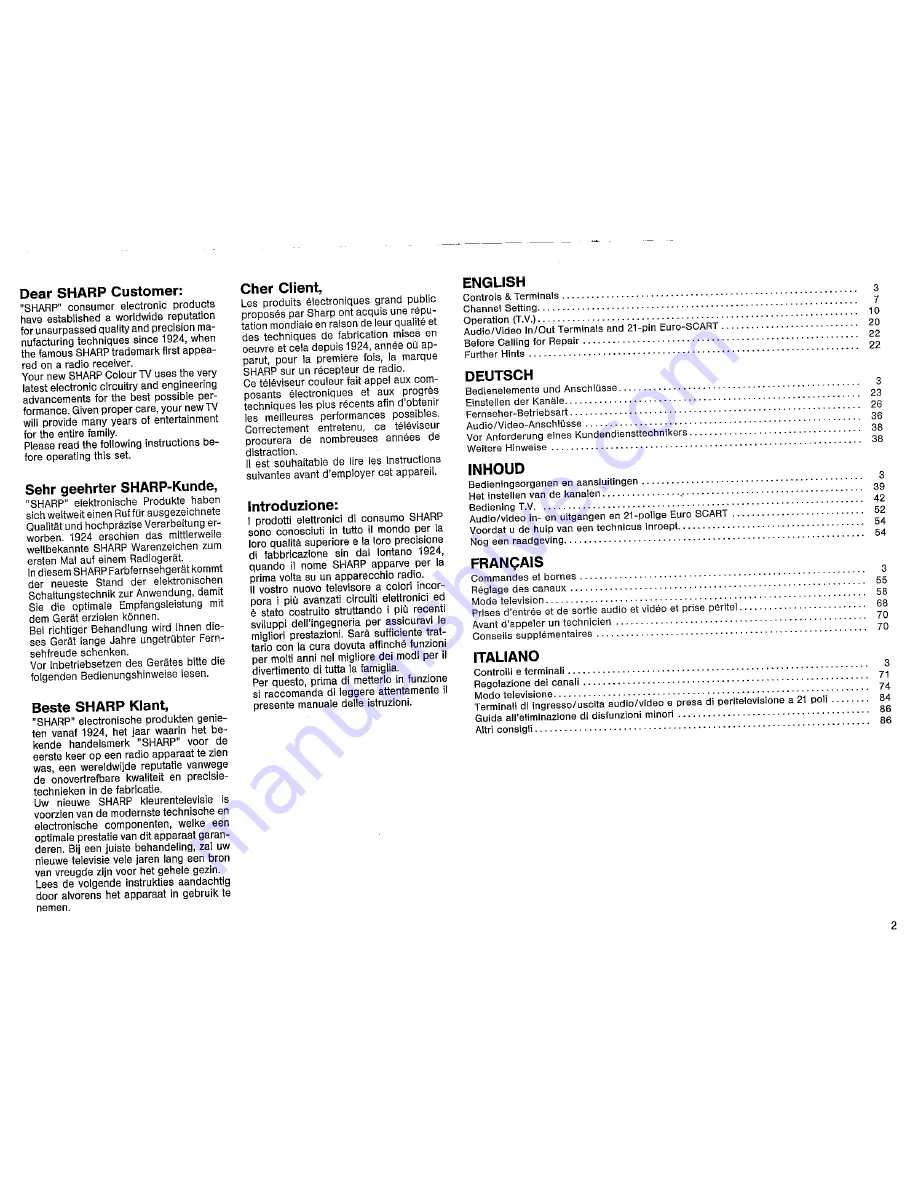 Sharp DV-6345S Manual Download Page 3