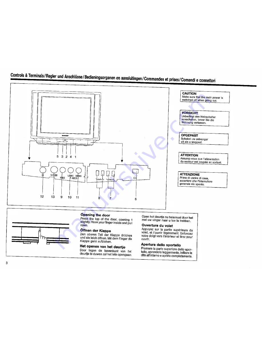 Sharp DV-6345S Скачать руководство пользователя страница 4