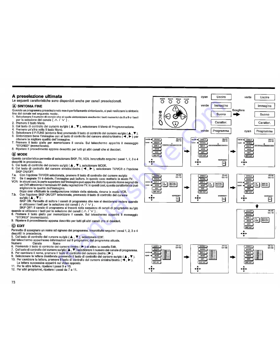 Sharp DV-6345S Manual Download Page 74