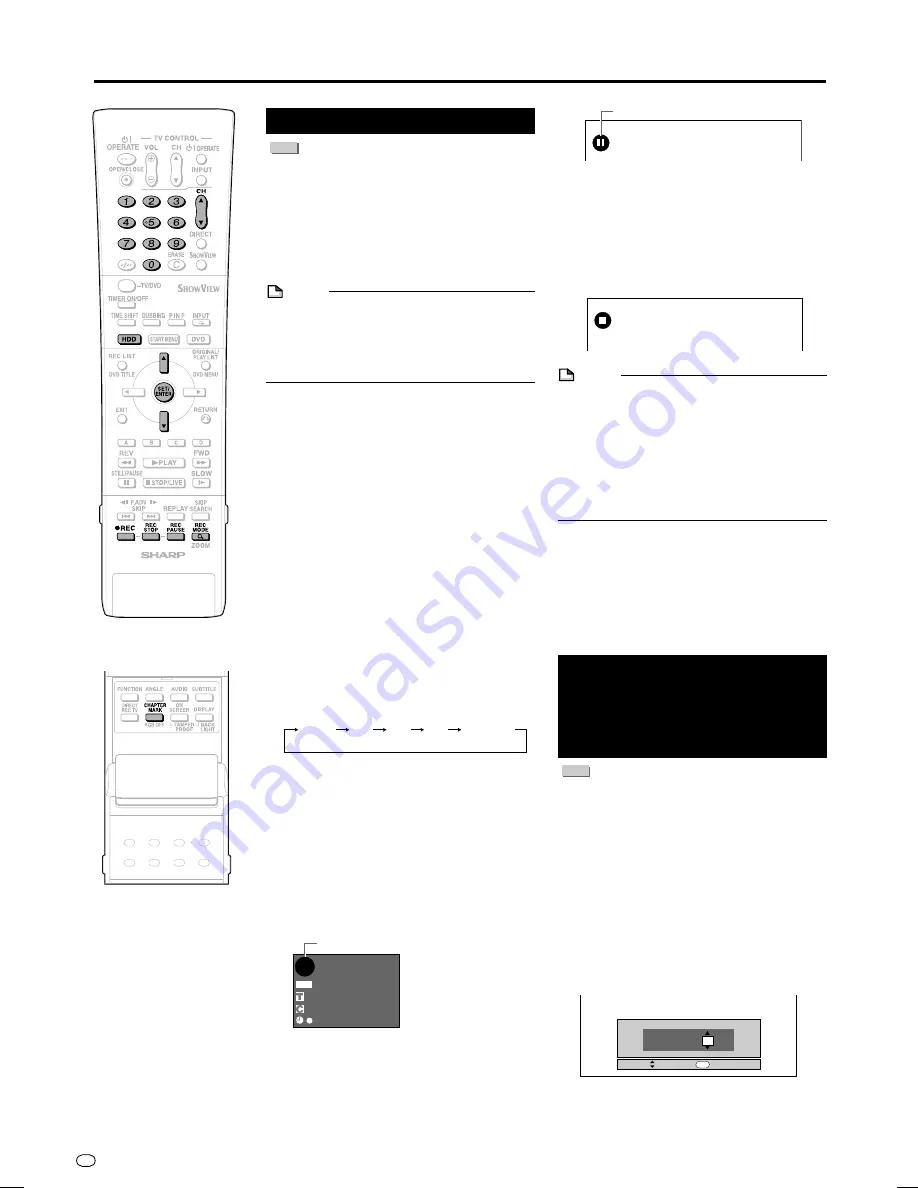 Sharp DV-HR300F Скачать руководство пользователя страница 36